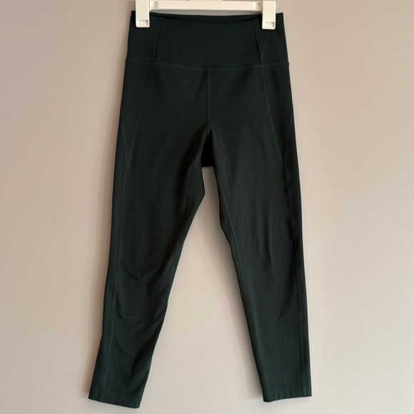 Girlfriend Collective Compressive High Rise Leggings Medium Moss Green - Picture 5 of 12